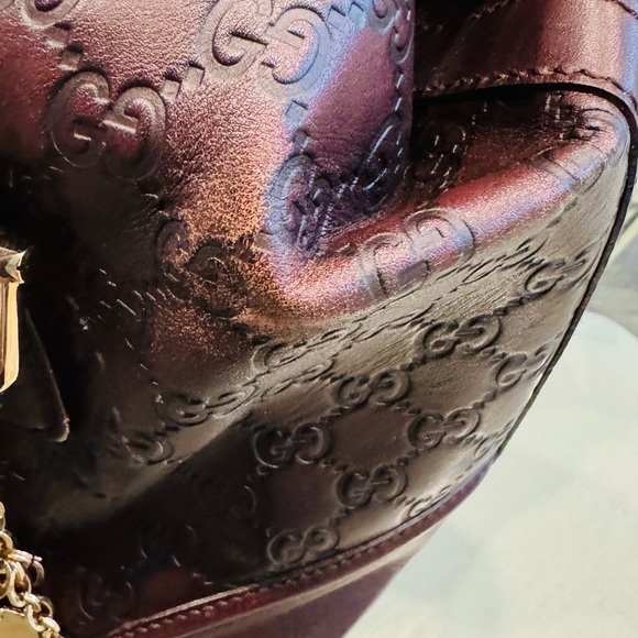 Treasure Boston Bag Guccissima - Picture 3 of 13